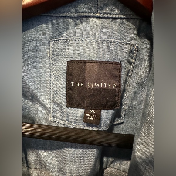 The Limited chambray tie vest - Picture 3 of 4